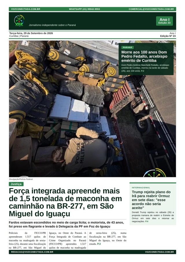 Capa da Edição 23