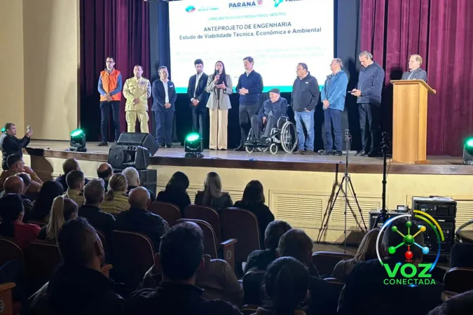 Estado apresenta anteprojeto com obras de R$ 1,3 bilhão para minimizar cheias do Rio Iguaçu
