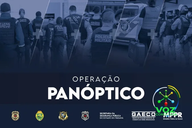 MP e forças do Paraná deflagram megaoperação com 559 mandados contra facção que age dos presídios