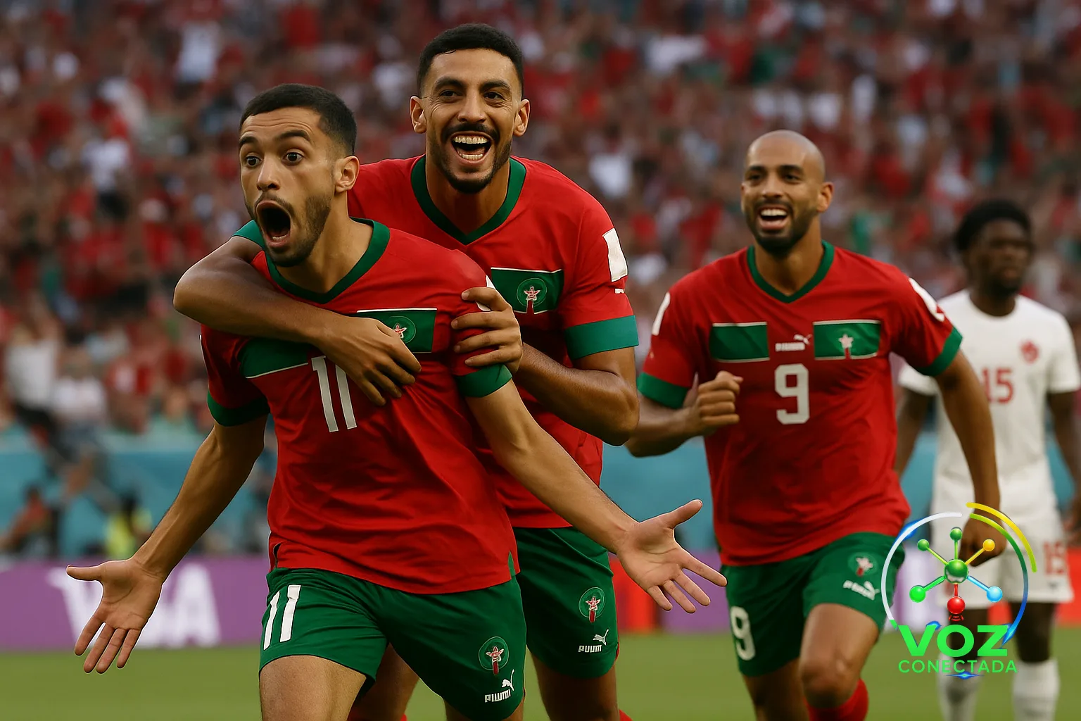 Marrocos bate Canadá 3-0 e elimina co-anfitriã da Copa do Mundo 2026