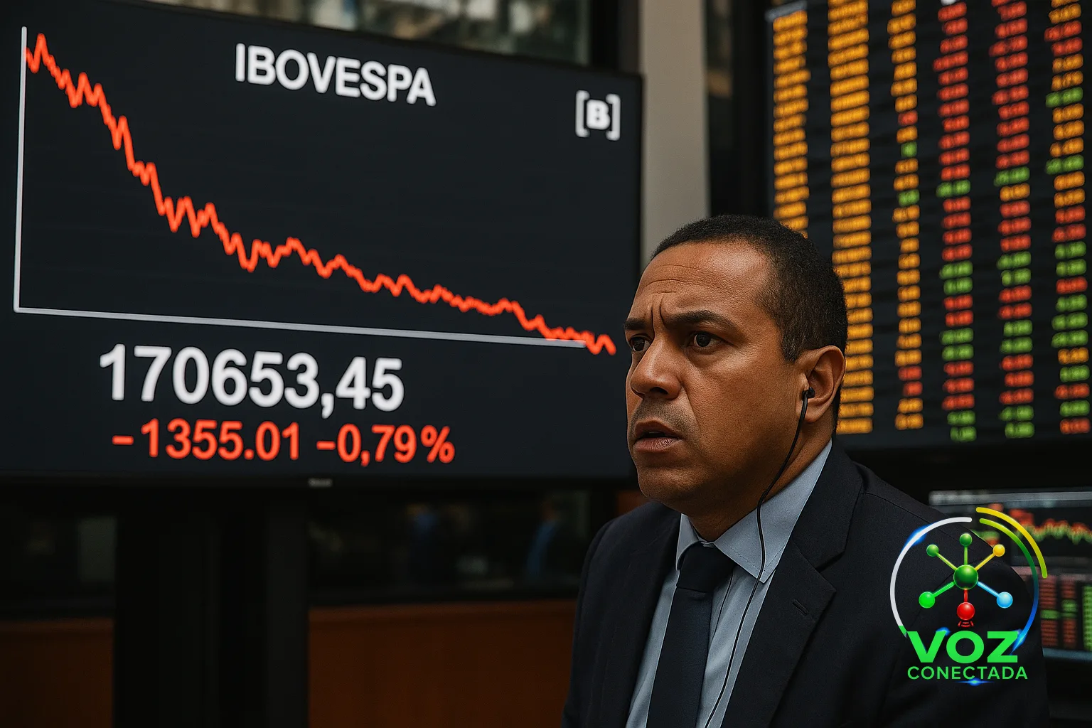 Ibovespa cai 0,79% e fecha a 170.653,45 pontos com tensões entre EUA e Irã; dólar cai a R$ 5,1484