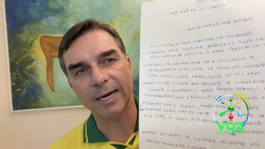 Bolsonaro divulga carta em apoio a Flávio como pré-candidato à Presidência e pede união da direita