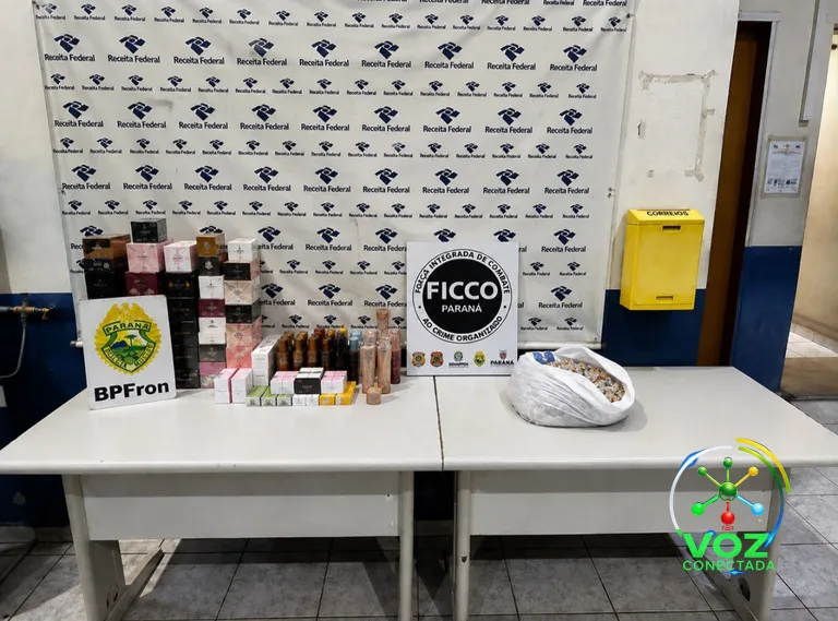 FICCO/PR prende três com 1.156 frascos de tirzepatida contrabandeados na BR-277, em Cascavel